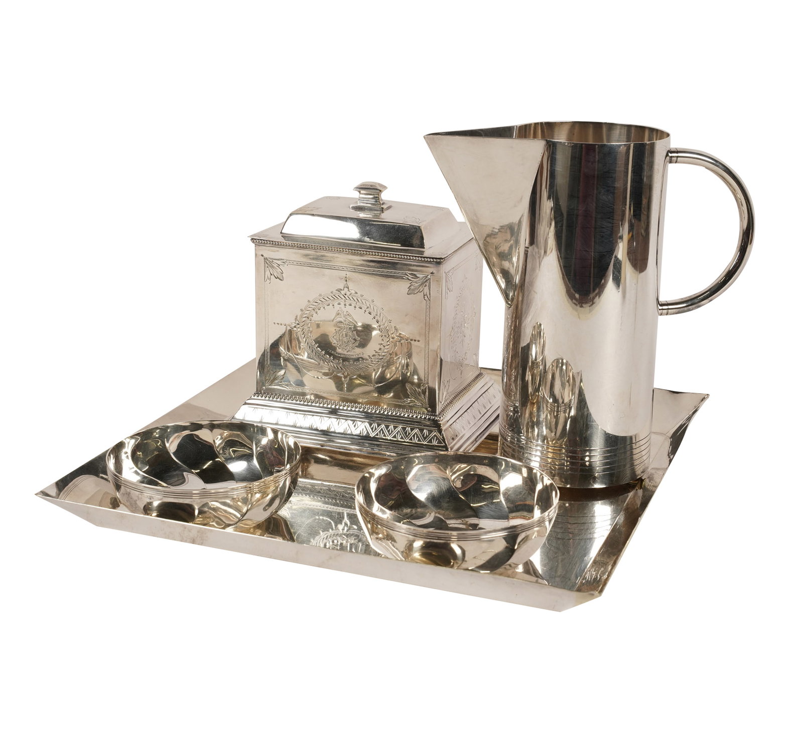 Collection of Designer Silverplate Tableware (1 of 15)
