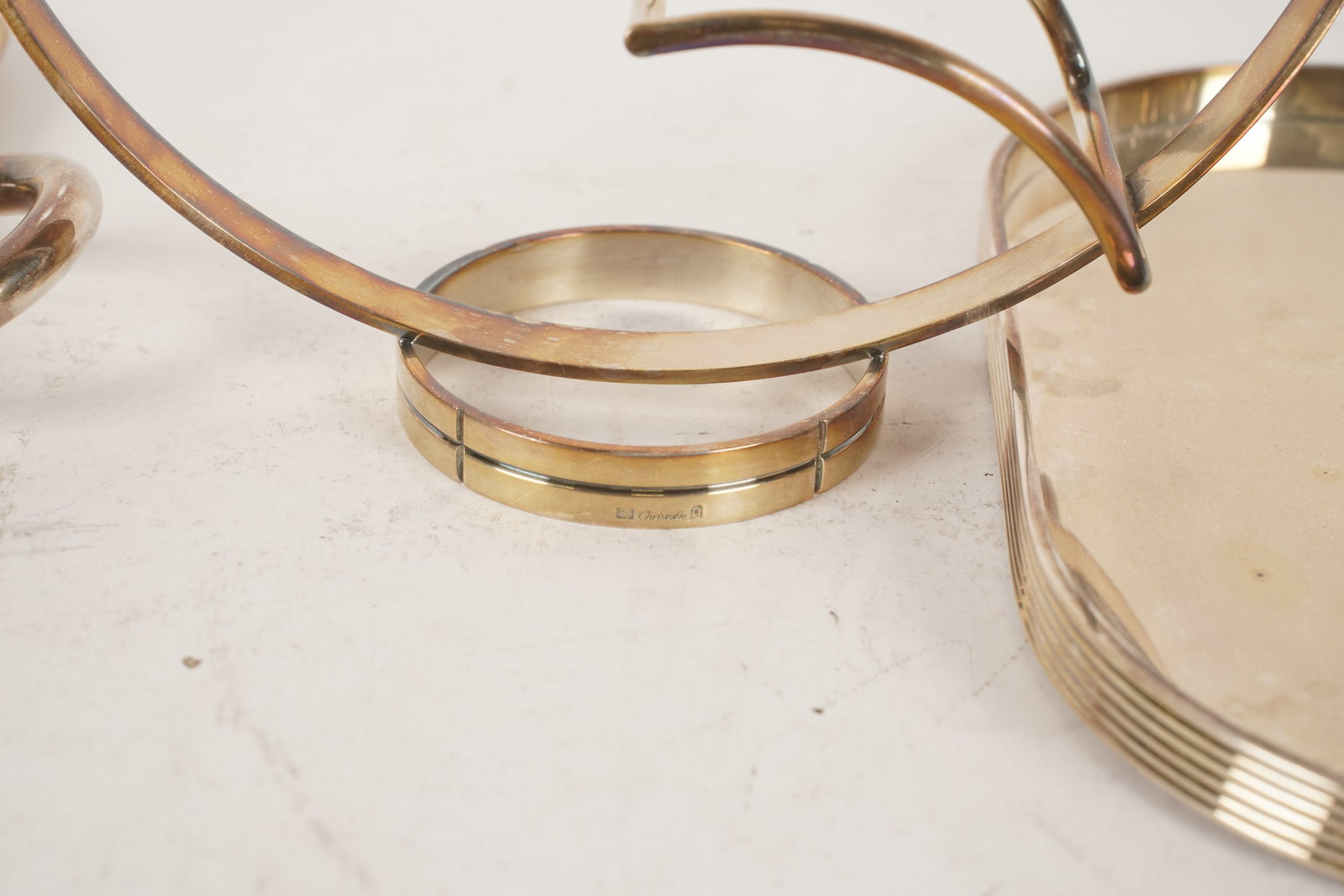 Three Christofle Silverplate Table Articles - 2