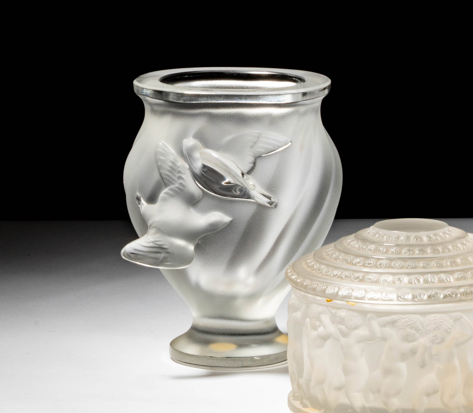 Three Lalique Table Articles - 2