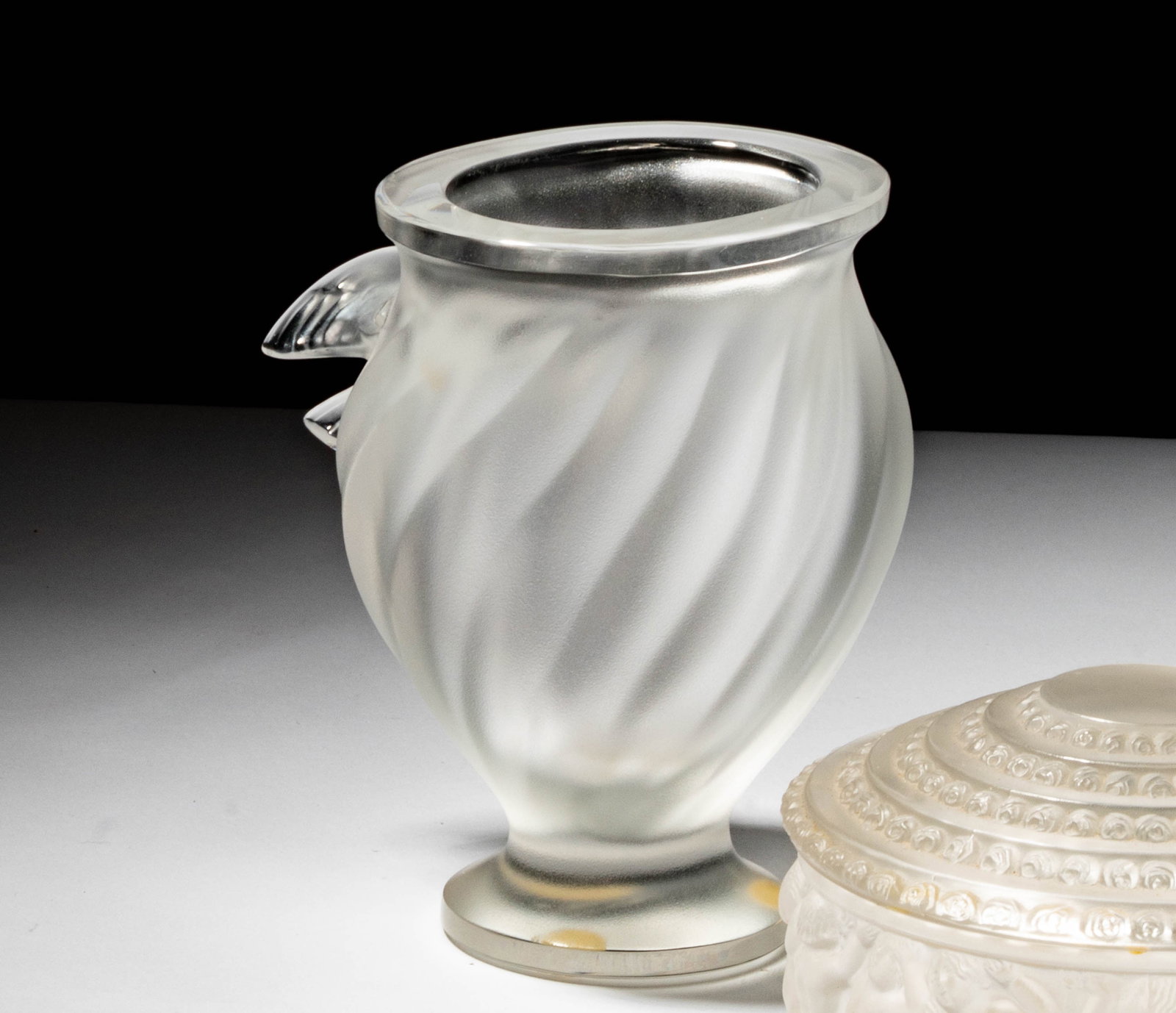 Three Lalique Table Articles - 6