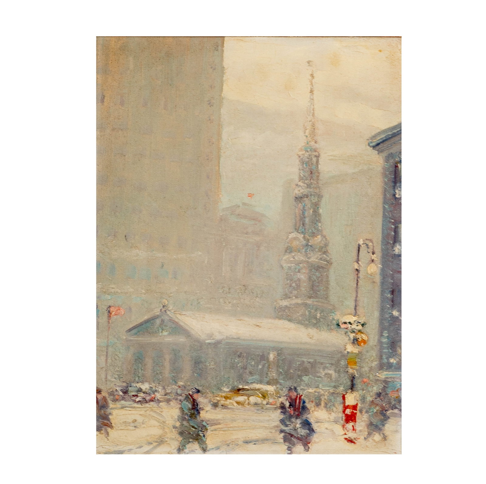 Johann Berthelsen (American, 1883–1972): Winter In New York (1 of 8)