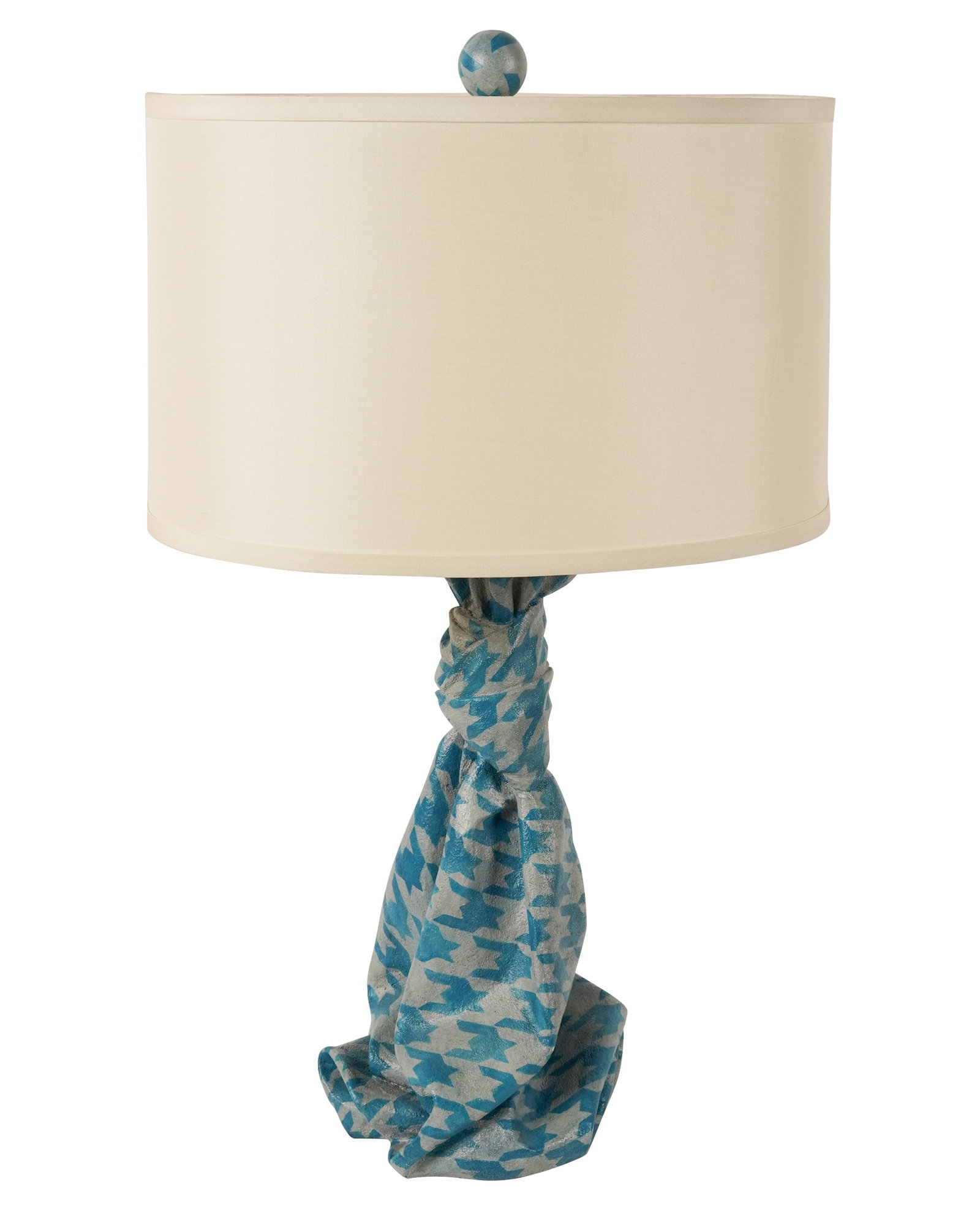 Contemporary Painted Composition Table Lamp (1 of 12)