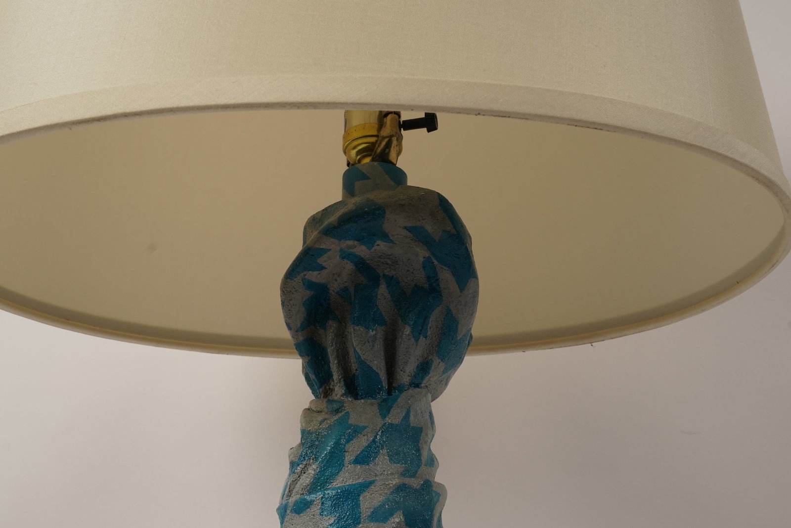 Contemporary Painted Composition Table Lamp - 5