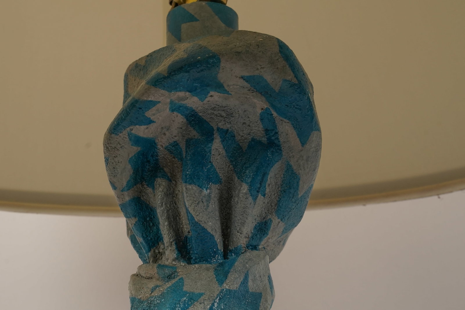 Contemporary Painted Composition Table Lamp - 6