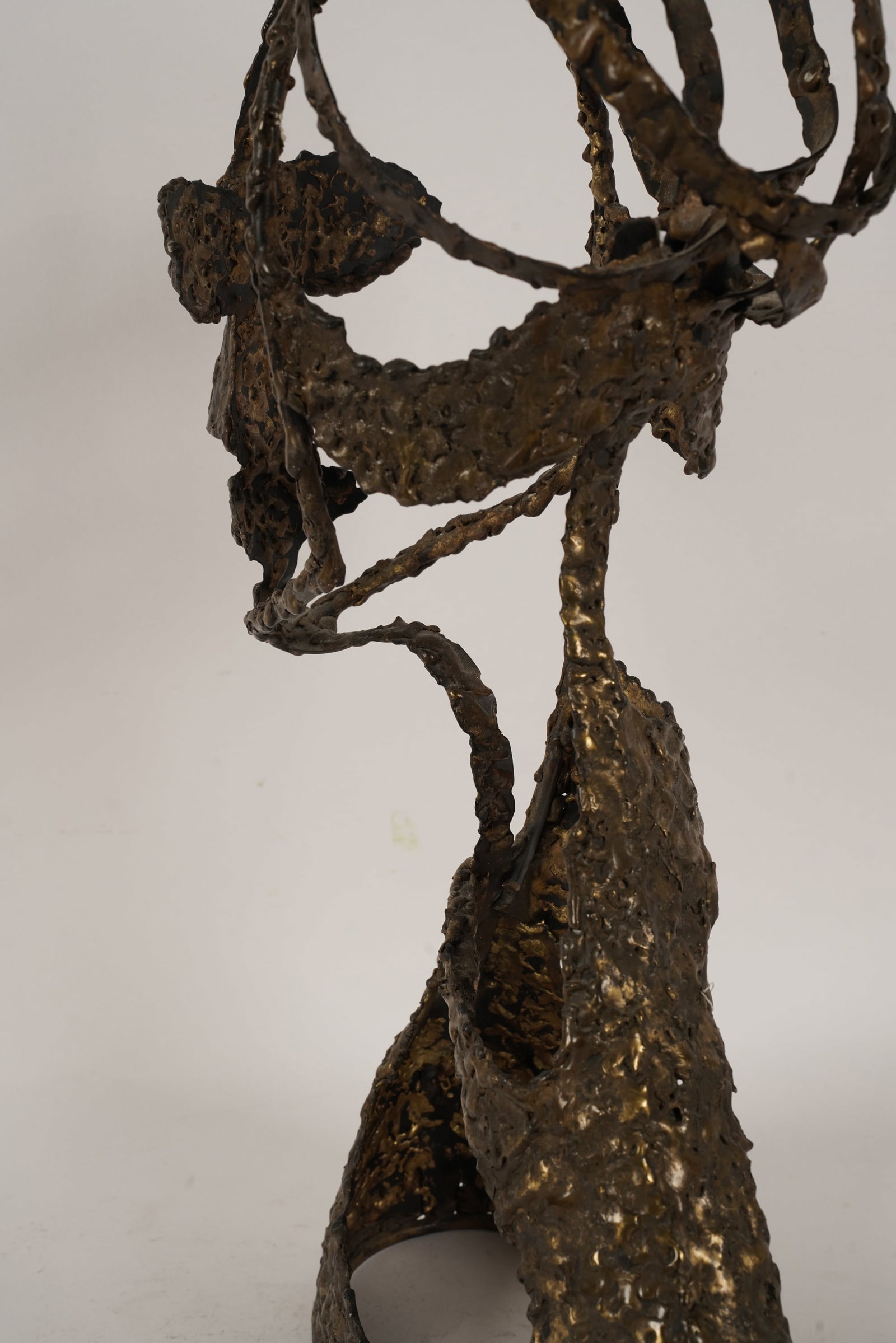 Bronze Brutalist Bust - 7