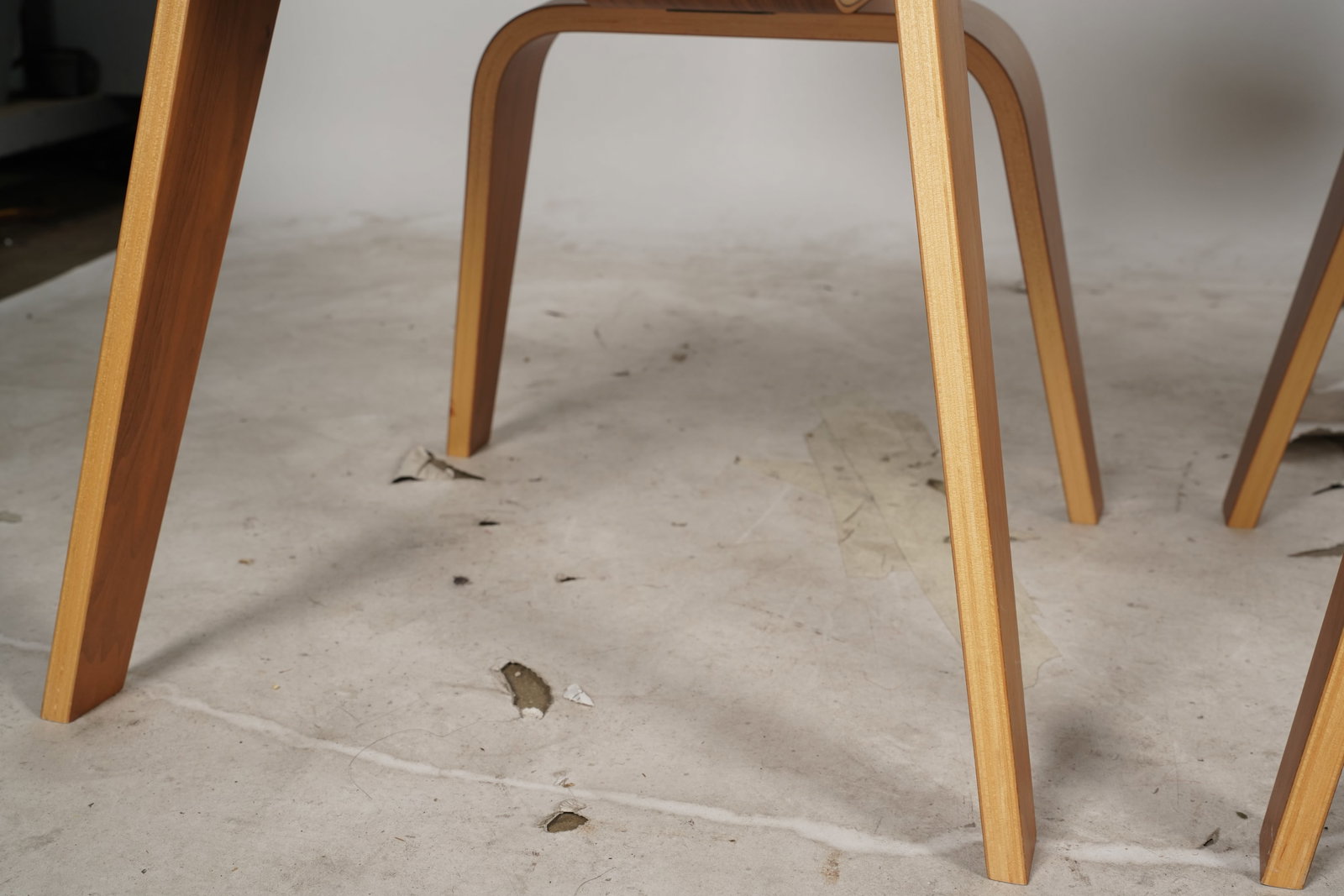 Three Eames DCW Chairs - 8