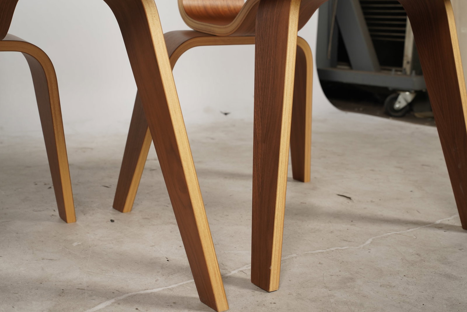 Three Eames DCW Chairs - 9