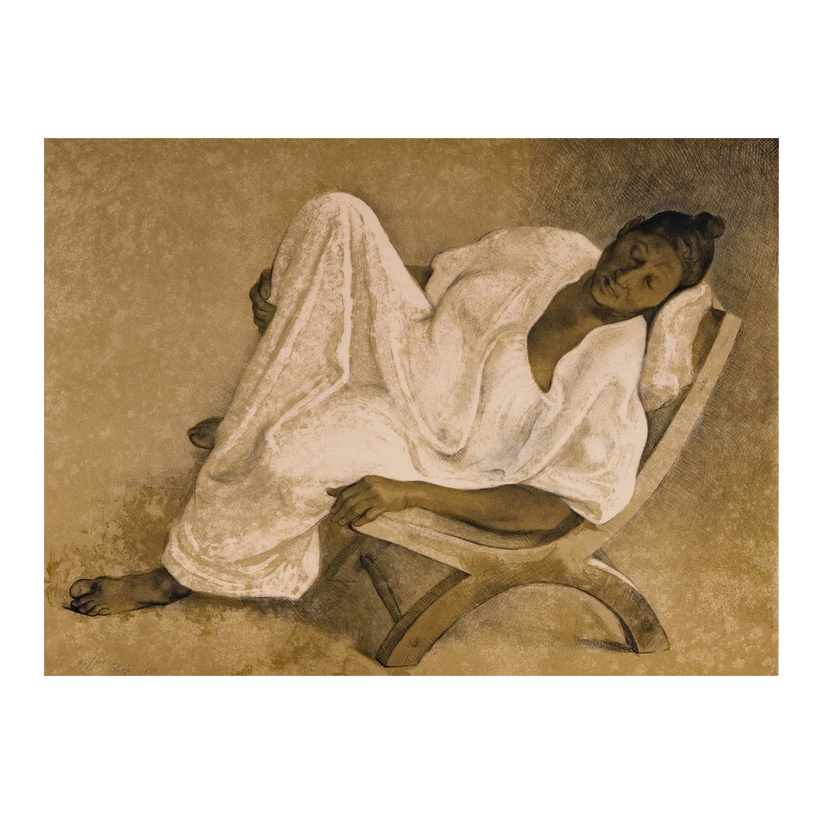 Francisco Zuniga (1912-1998), Mujer Reclinada (1 of 8)