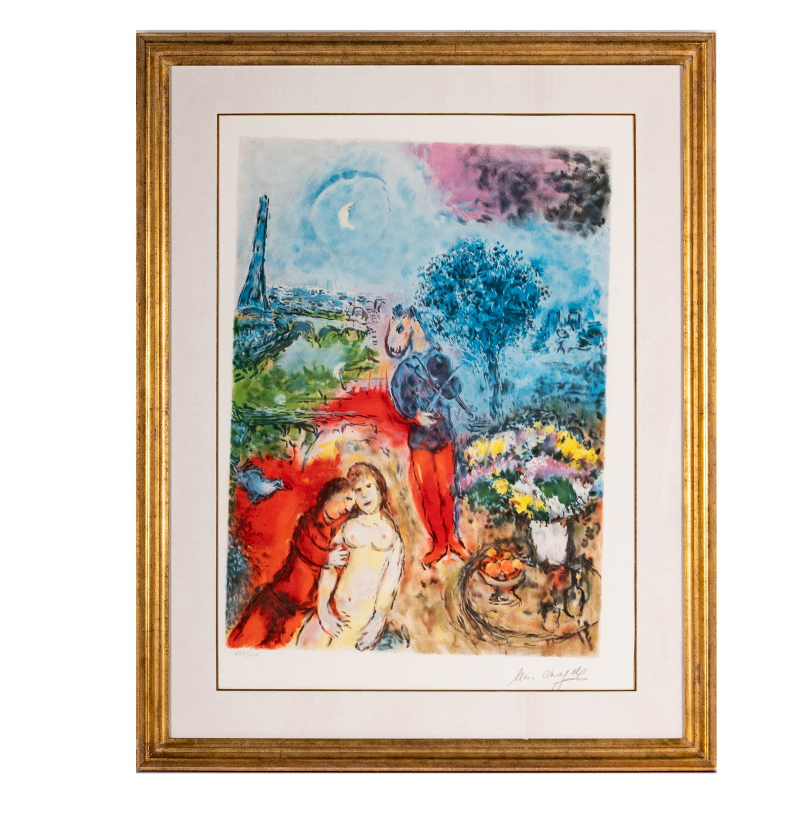 After Chagall Framed Print - 2