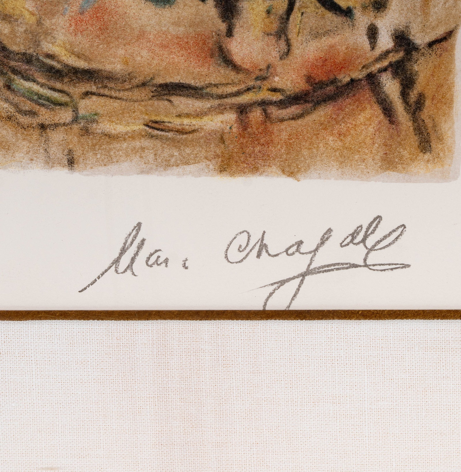 After Chagall Framed Print - 7