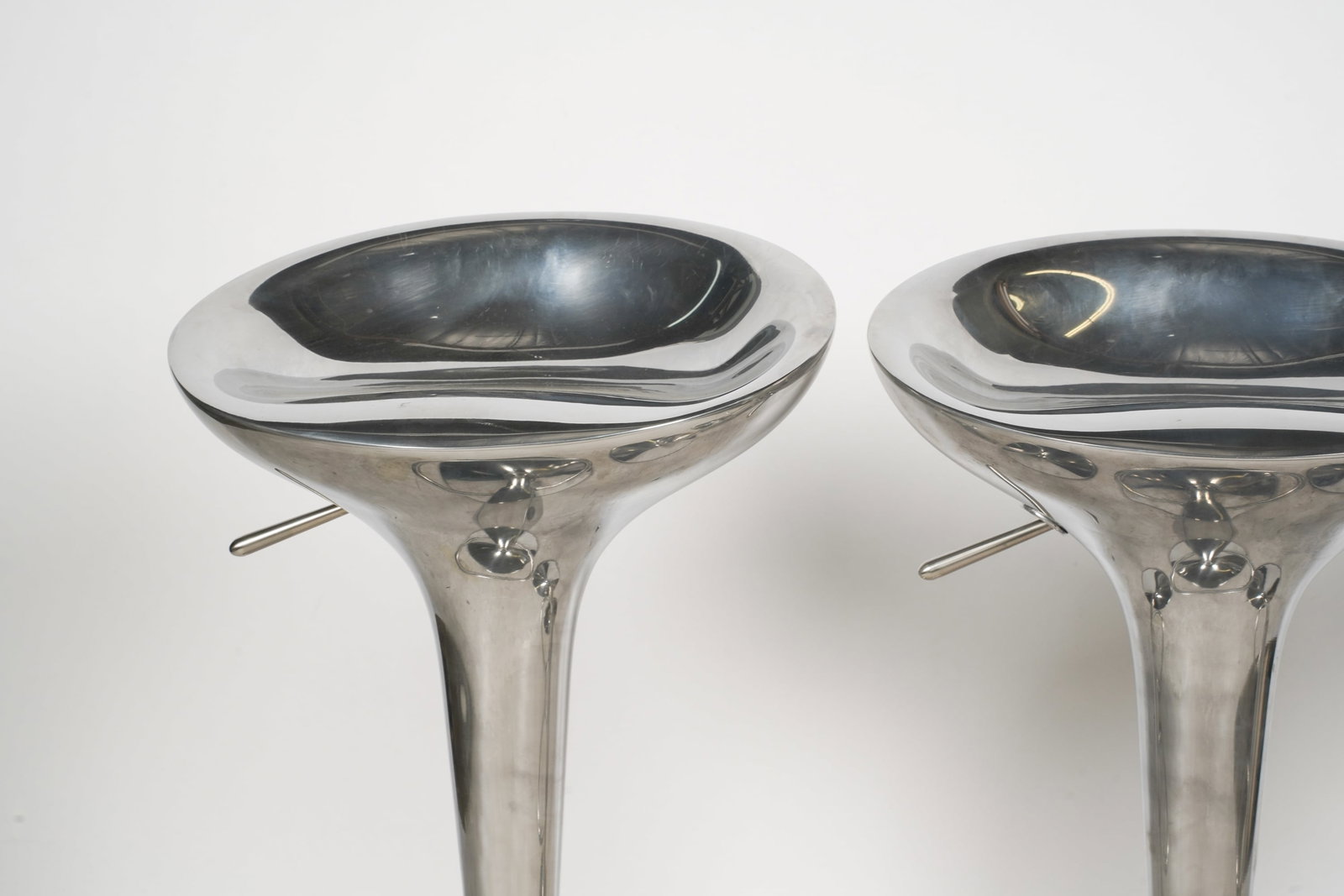 Three "Bombo"" Adjustable Barstools" - 3