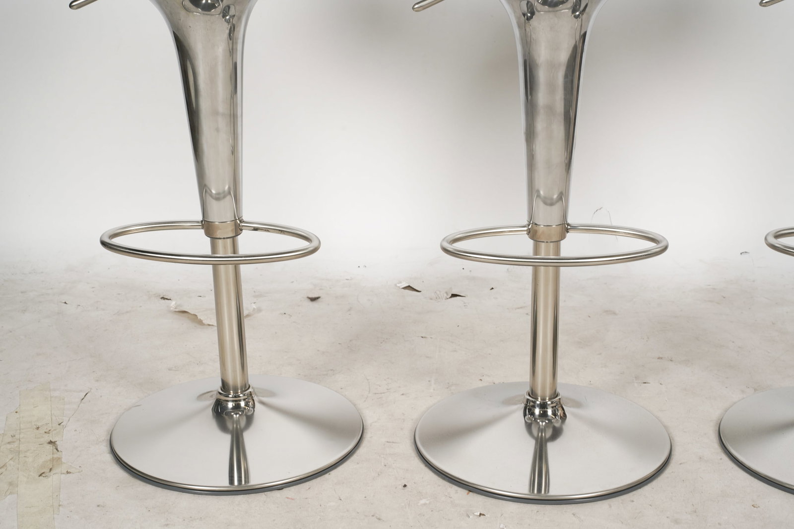 Three "Bombo"" Adjustable Barstools" - 4