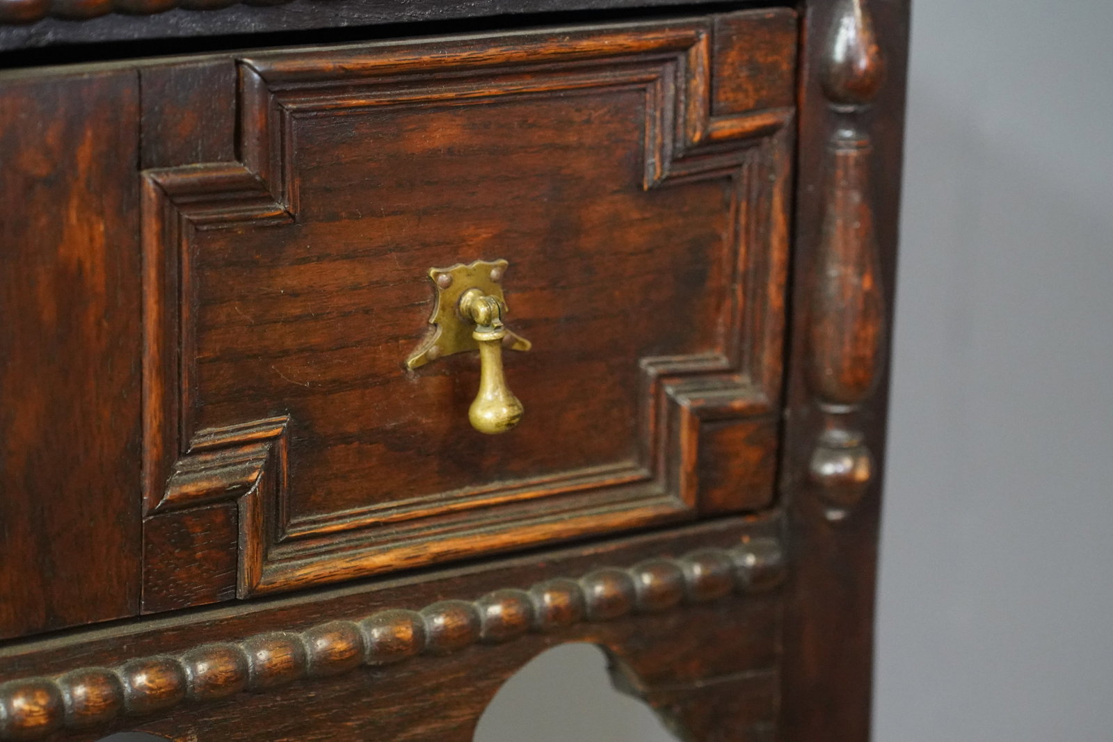 Jacobean-Style Two-Drawer Console Table - 6