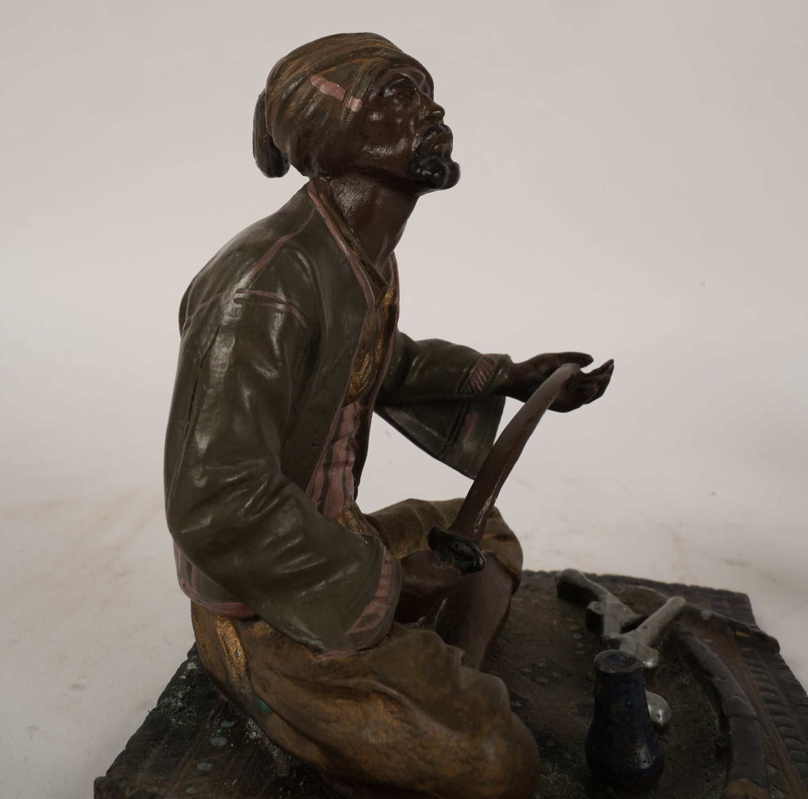 Two Orientalist Bronze Groups - 6