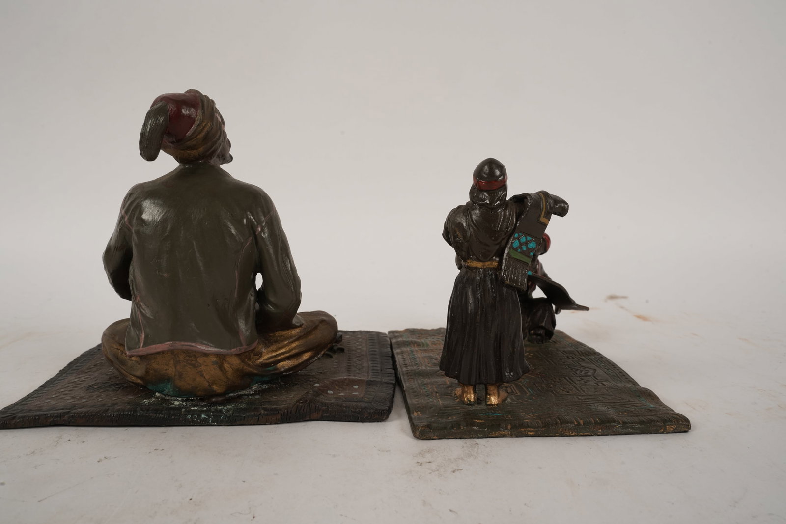 Two Orientalist Bronze Groups - 8