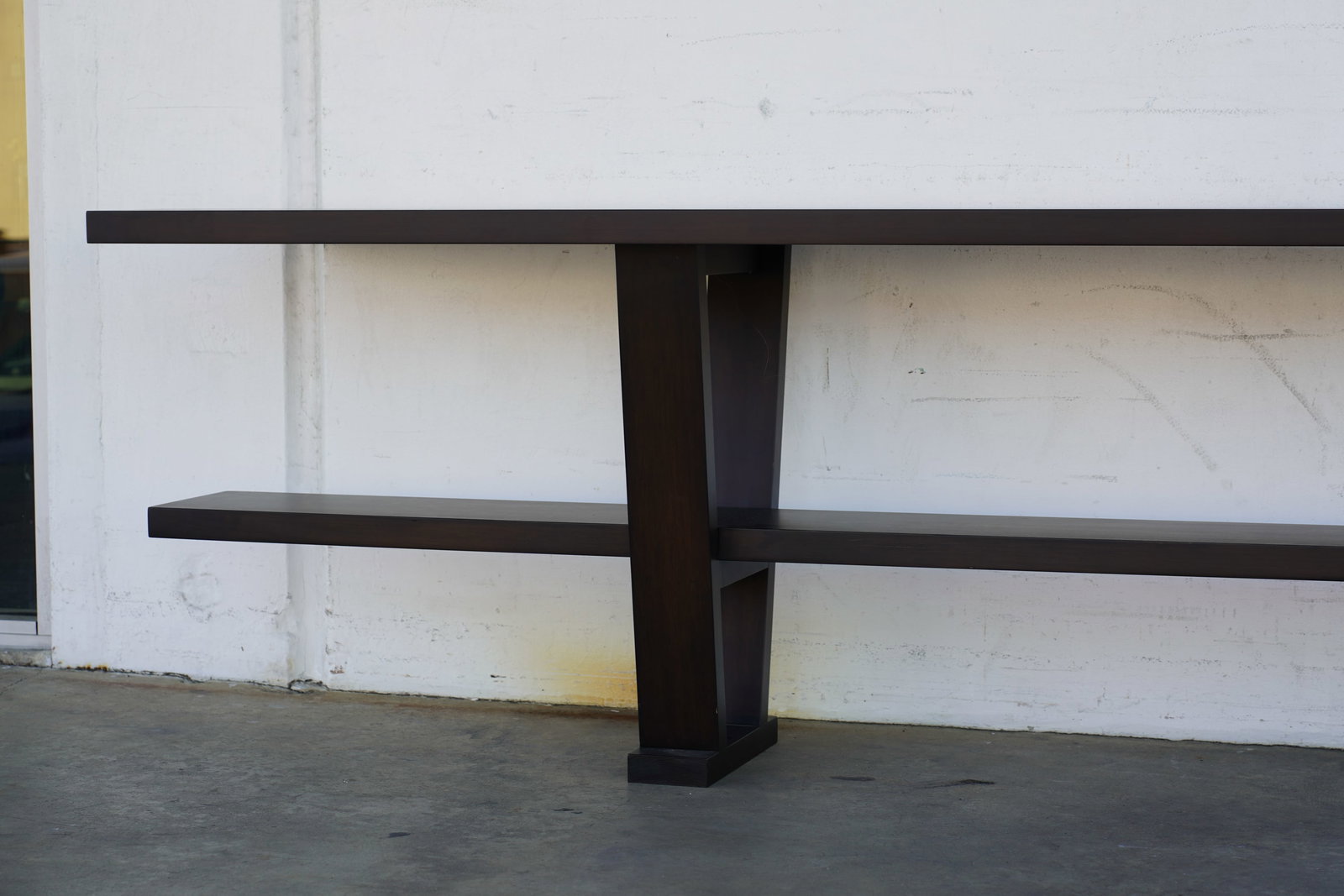 Contemporary Trestle Dining Table - 2