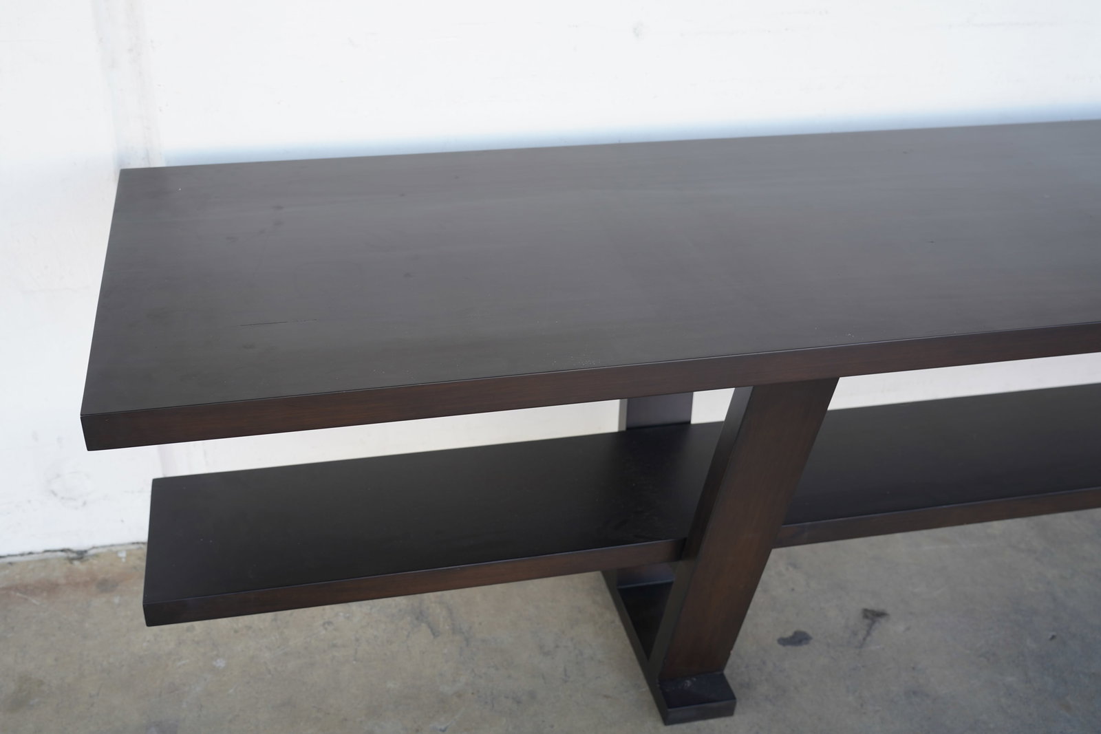 Contemporary Trestle Dining Table - 6