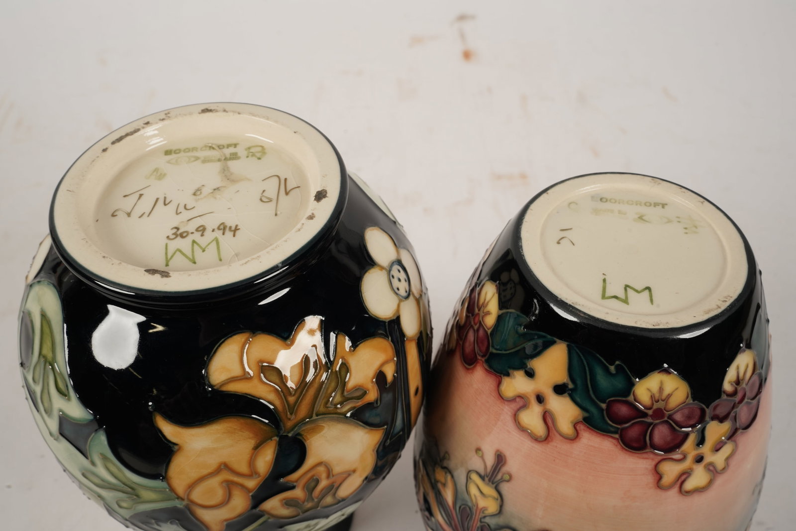 Two Signed Moorcroft Vases - 5