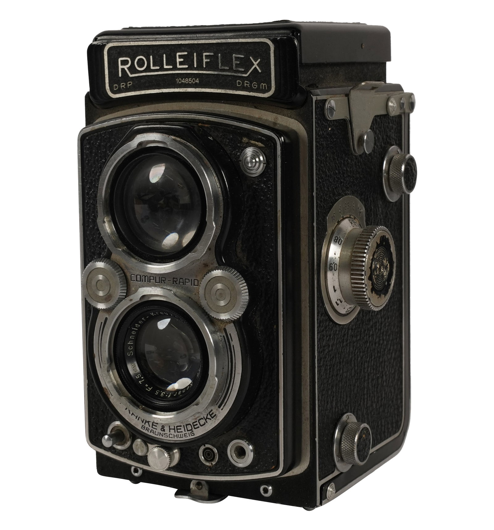 Frank & Heidecke Rolleiflex DRP DRGM Camera with Leather Case (1 of 18)