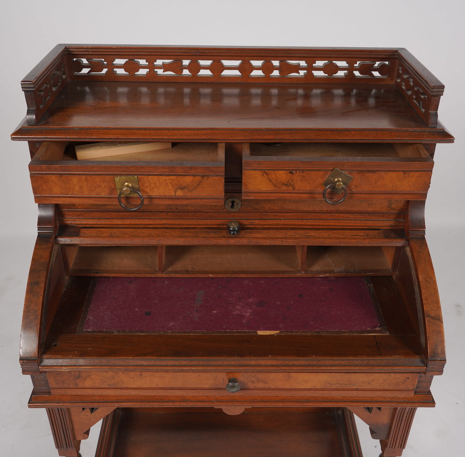 Victorian Writing Table - 8