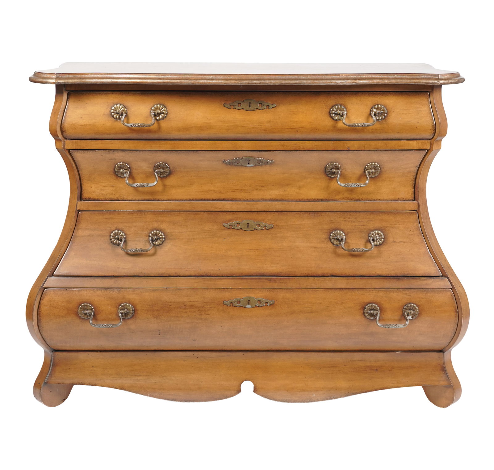 Century Furniture Bombay Commode: with metal label to drawer, 48 x 21 1/2 x 38 1/2 in.
