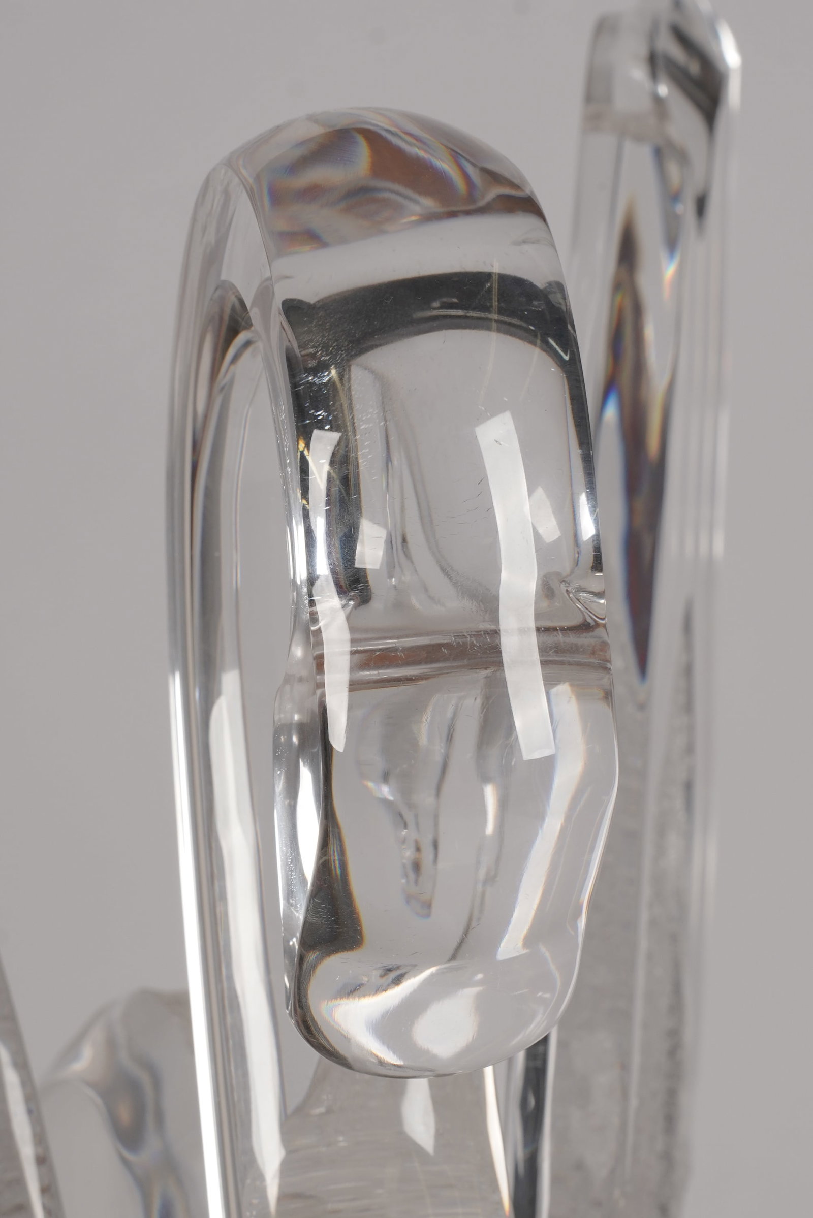 Acrylic Swan End Table Base - 10