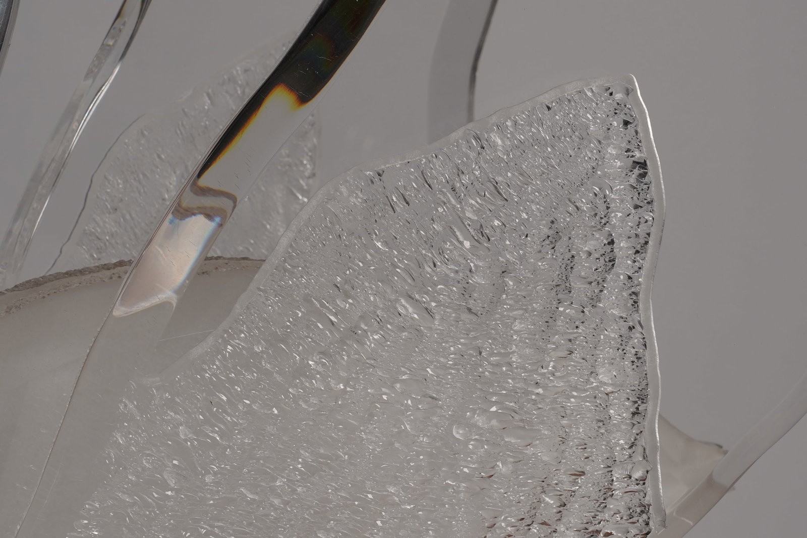 Acrylic Swan End Table Base - 5