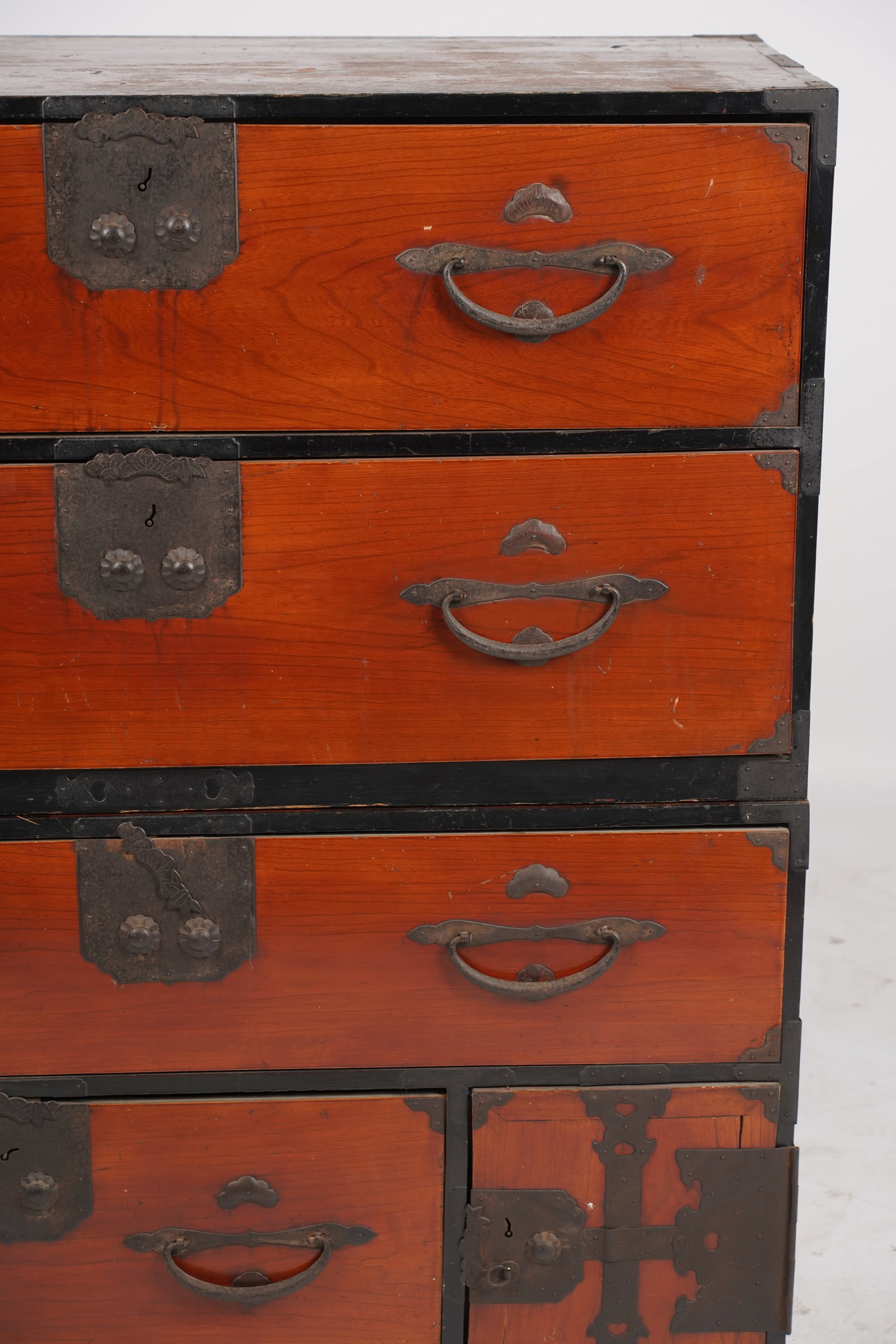 Two-Part Tansu Chest - 3