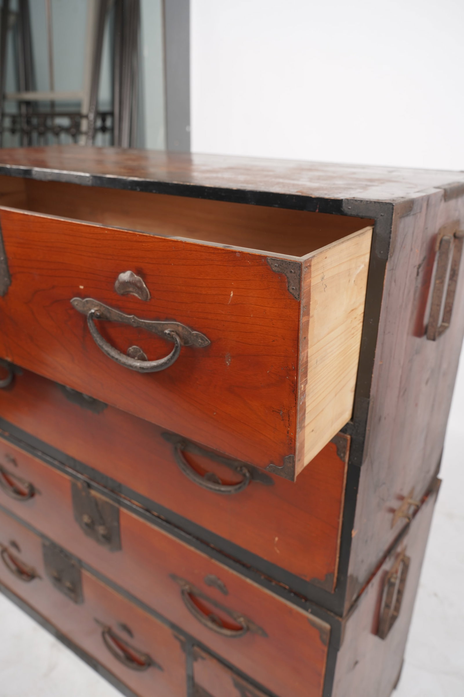 Two-Part Tansu Chest - 7
