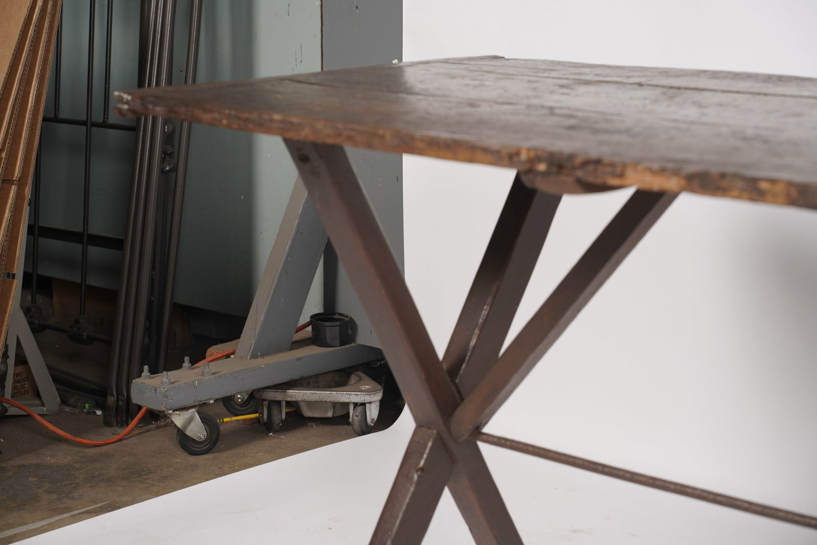 Rustic Harvest Table - 6