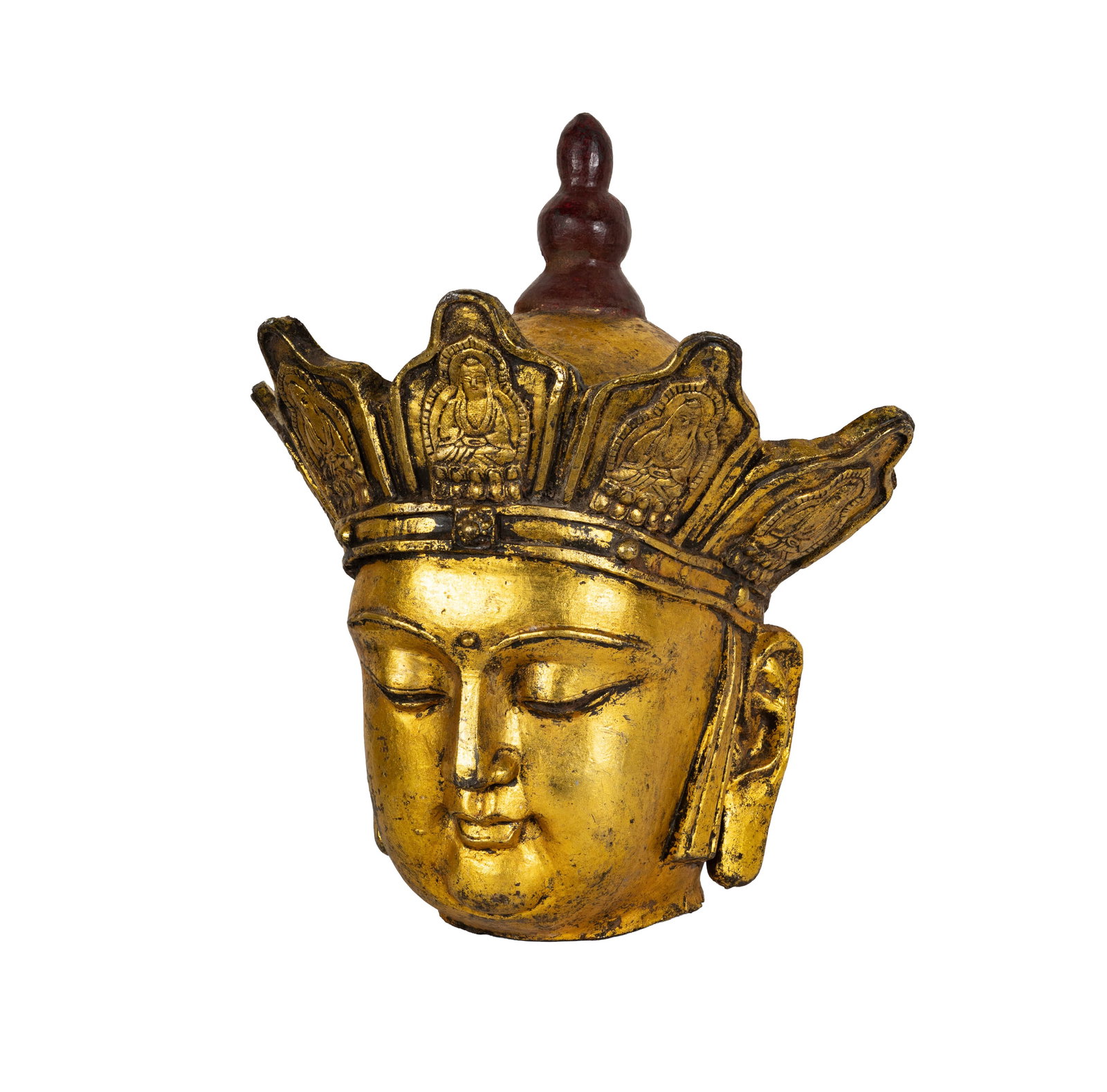 Gilt Head of Buddha (1 of 7)