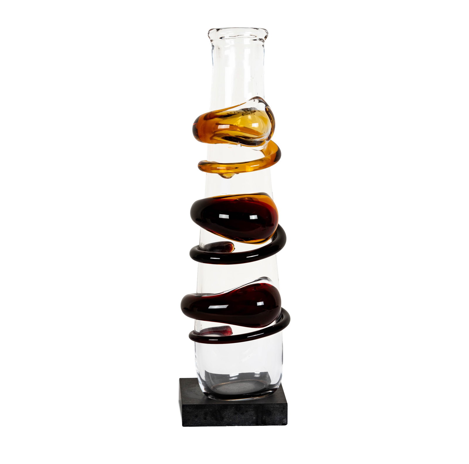 Martin Blank (B. 1962), Untitled Glass Vessel (1 of 10)