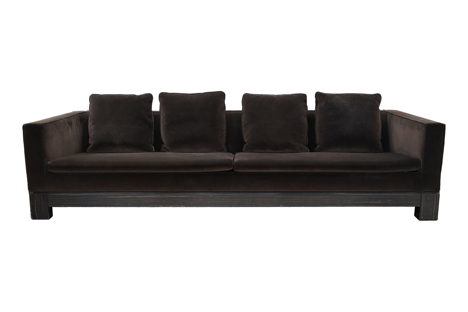 Minotti Macassar Ebony Sofa (1 of 11)