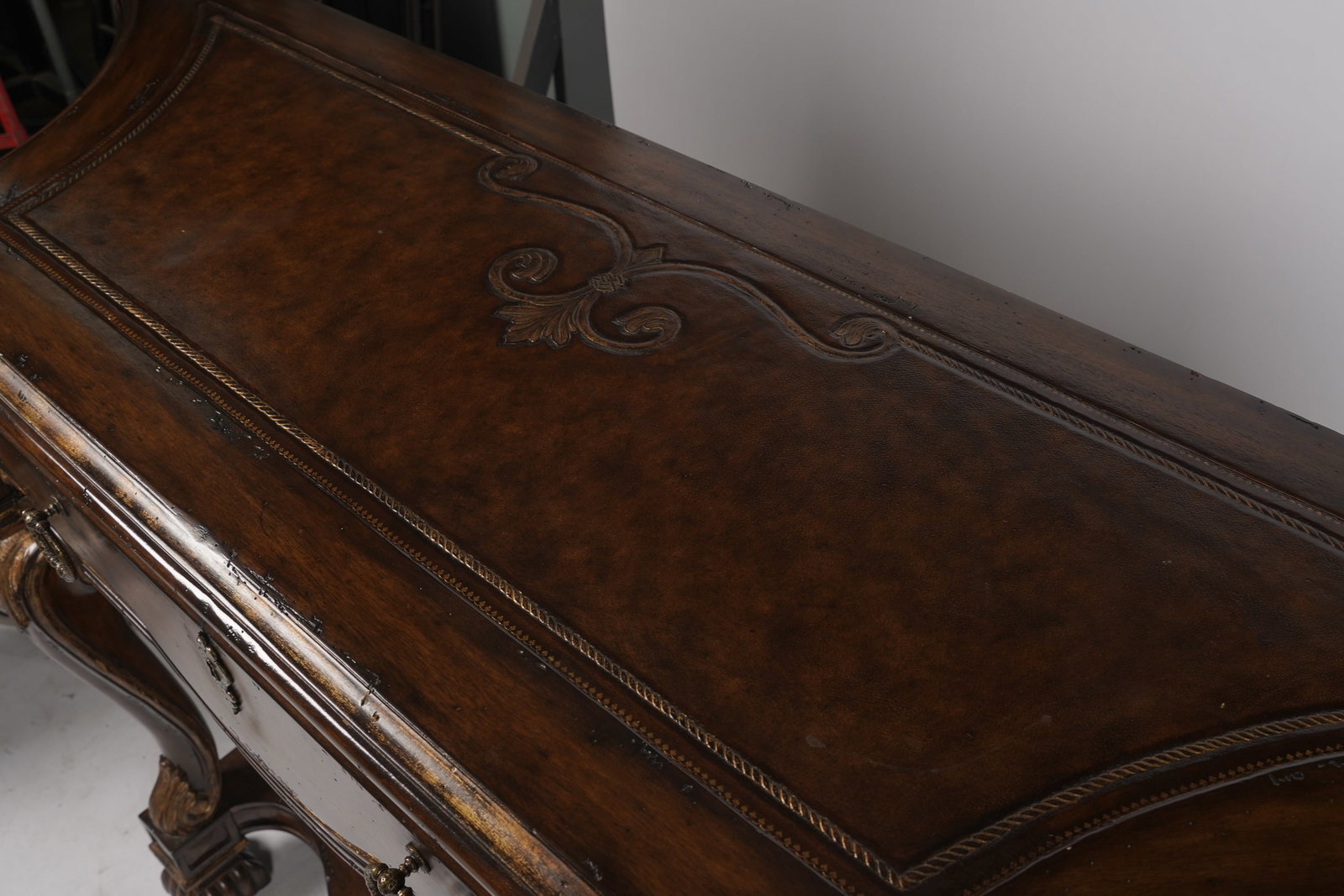 Marge Carson Single-Drawer Console Table - 12