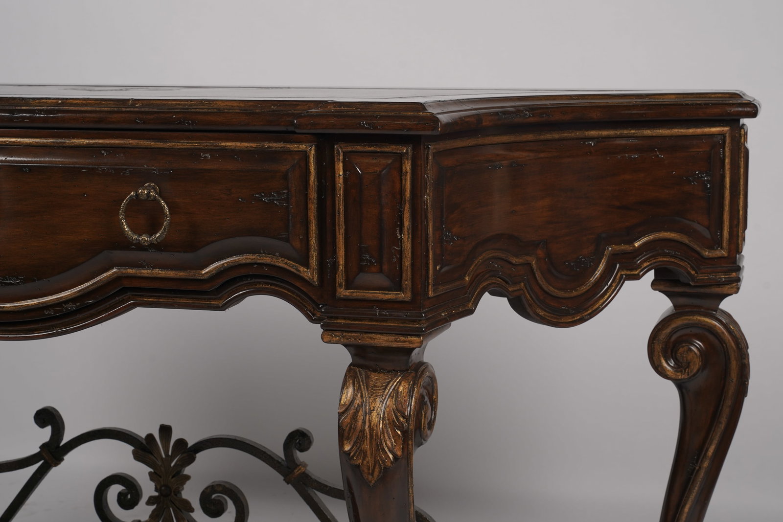 Marge Carson Single-Drawer Console Table - 5