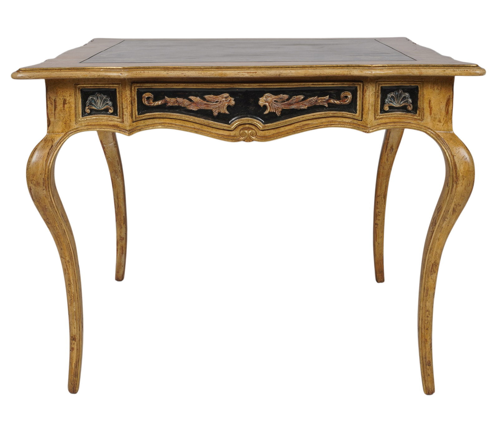 Louis XV Style Dominique Card Table: Created by Judson Rothschild for the Rothschild Collection, "Dominique", 1998, 30 1/2 x 38 1/2 x 38 1/2 in.