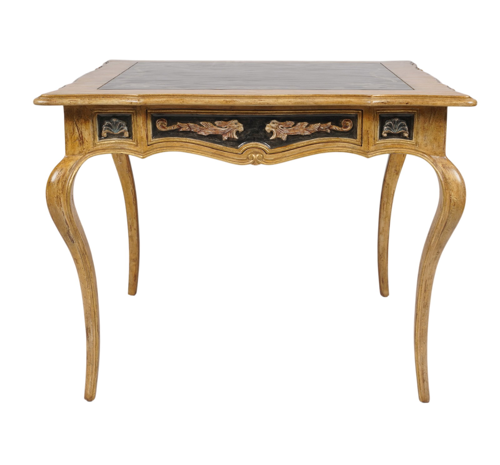 Louis XV Style Dominique Card Table: Created by Judson Rothschild for the Rothschild Collection, "Dominique", 1998, 30 1/2 x 38 1/2 x 38 1/2 in.