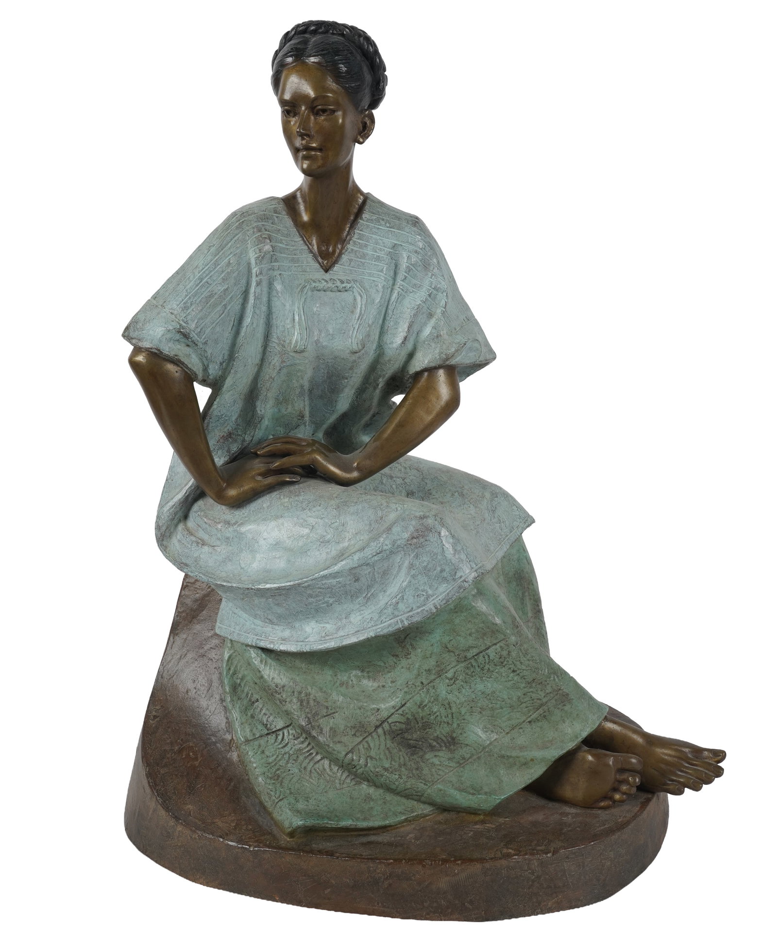 Victor Gutierrez (Mexican, b. 1950), Seated Woman (1 of 13)