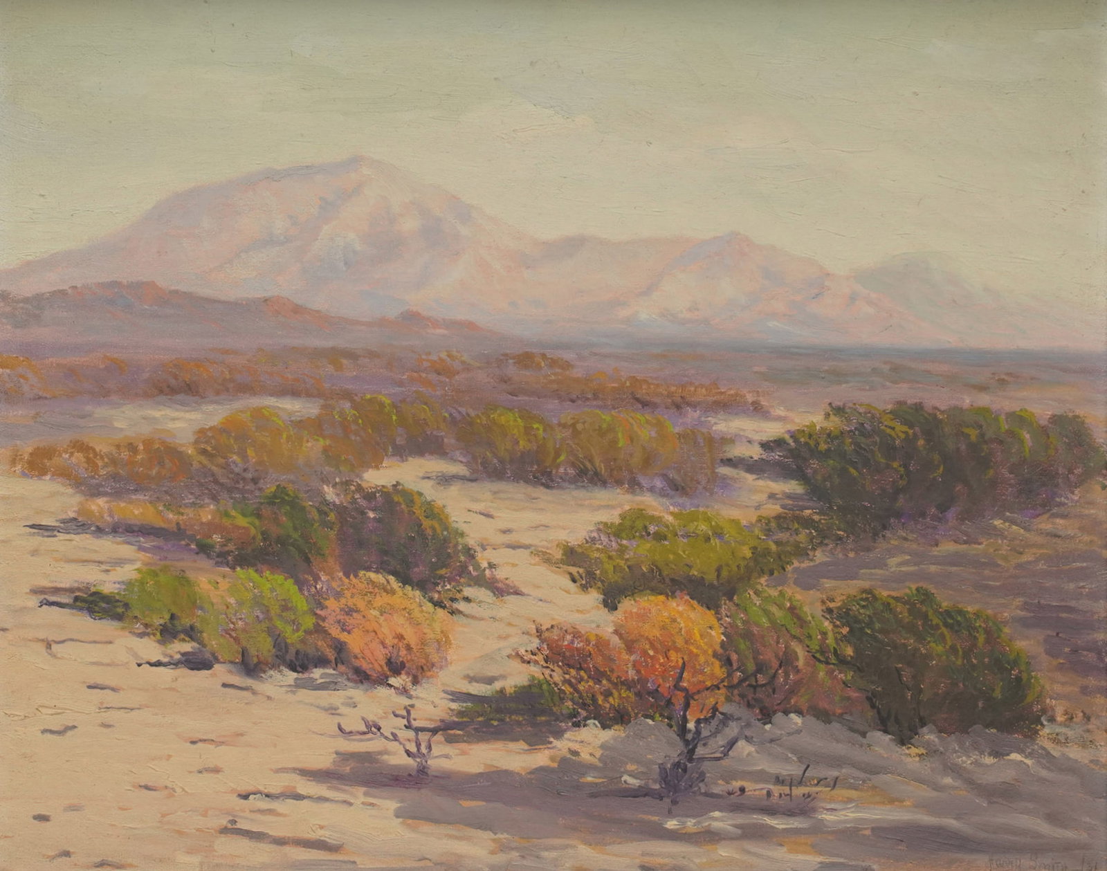 20th Century: Desert Landscape Painting (1 of 8)