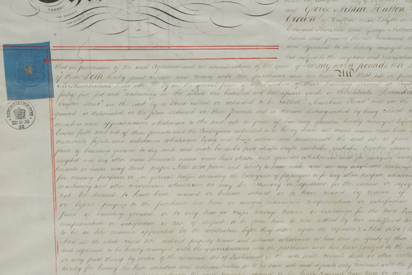 Framed Indenture - 3