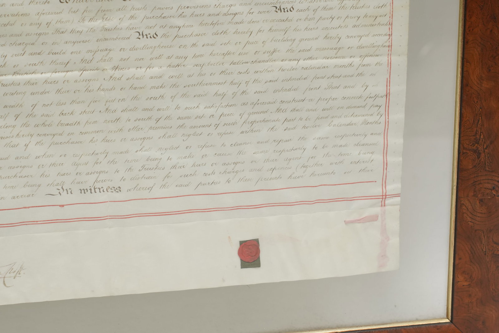 Framed Indenture - 6