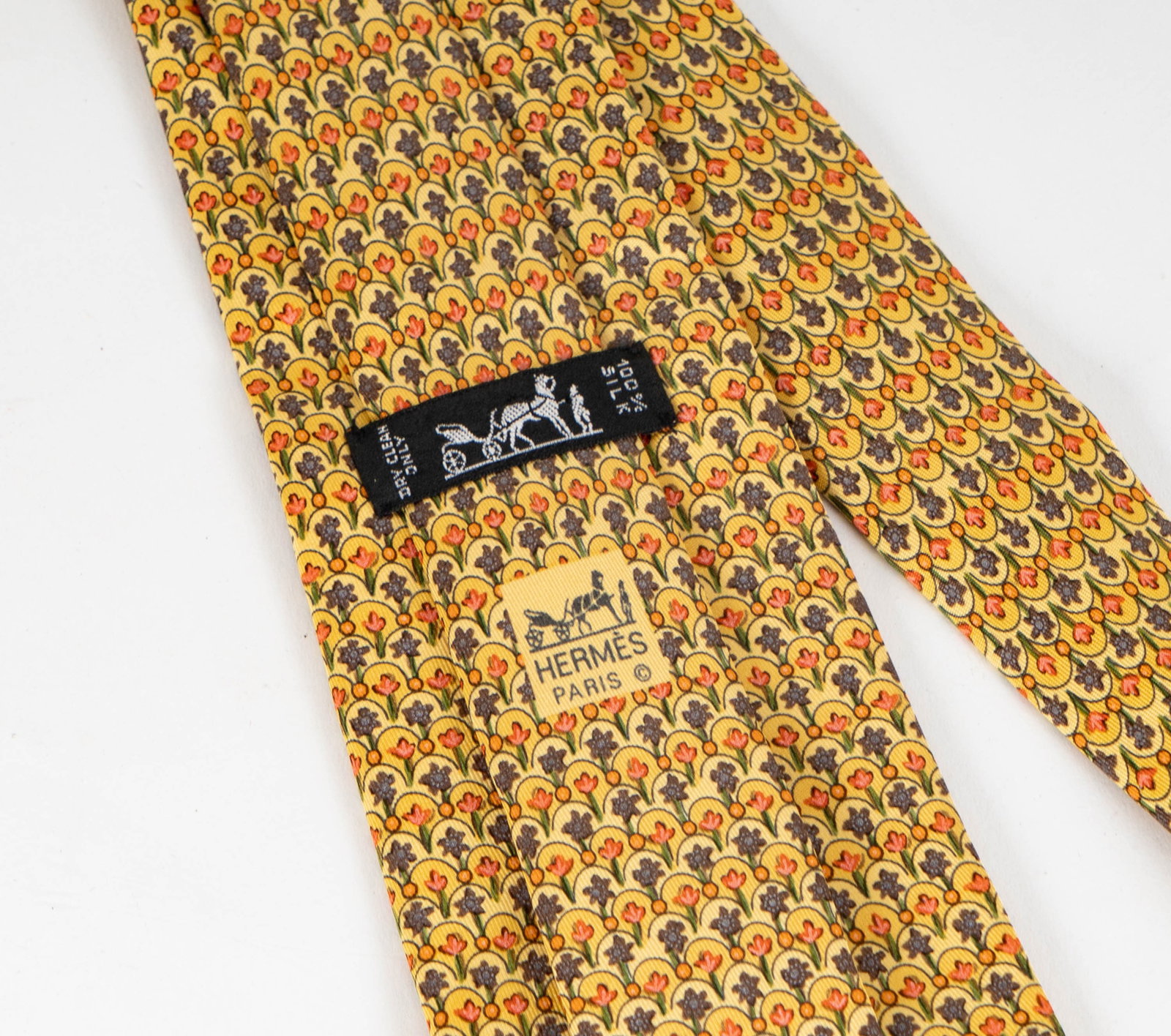 Hermes Silk Necktie - 3