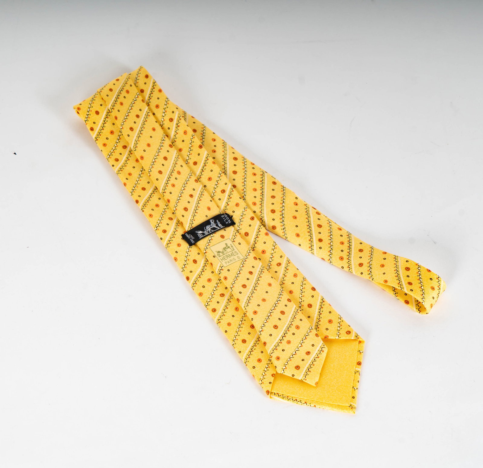 Hermes Silk Necktie - 2