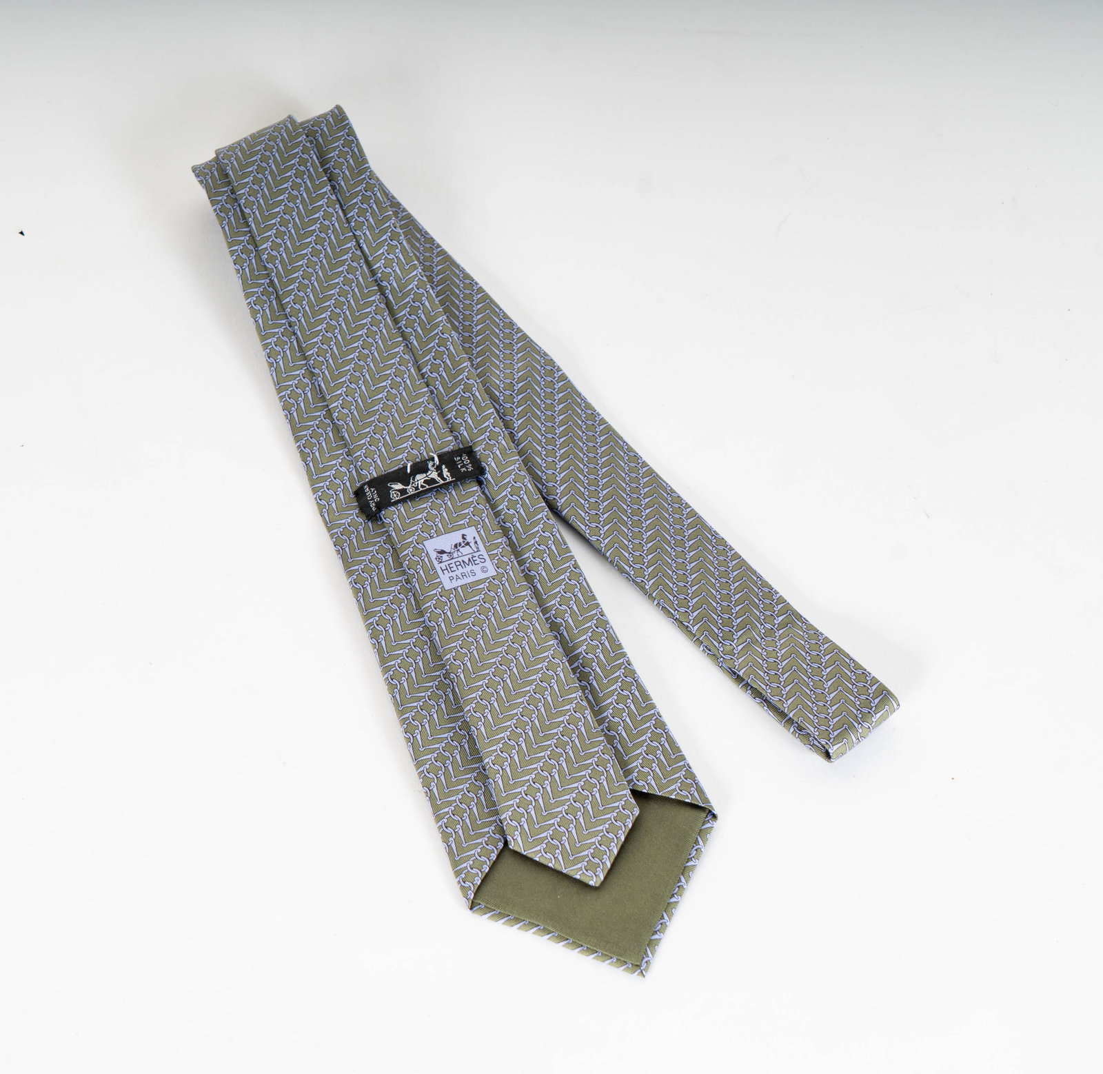 Hermes Silk Necktie - 2