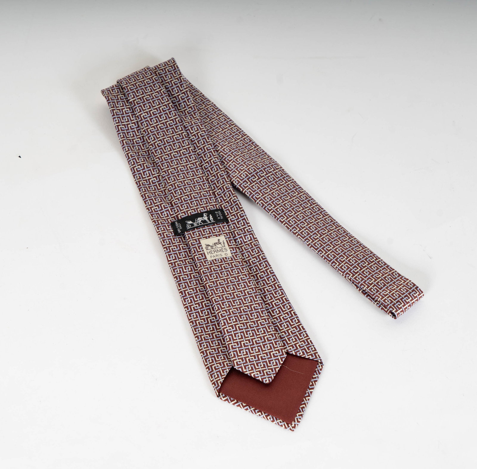 Hermes Silk Necktie - 2