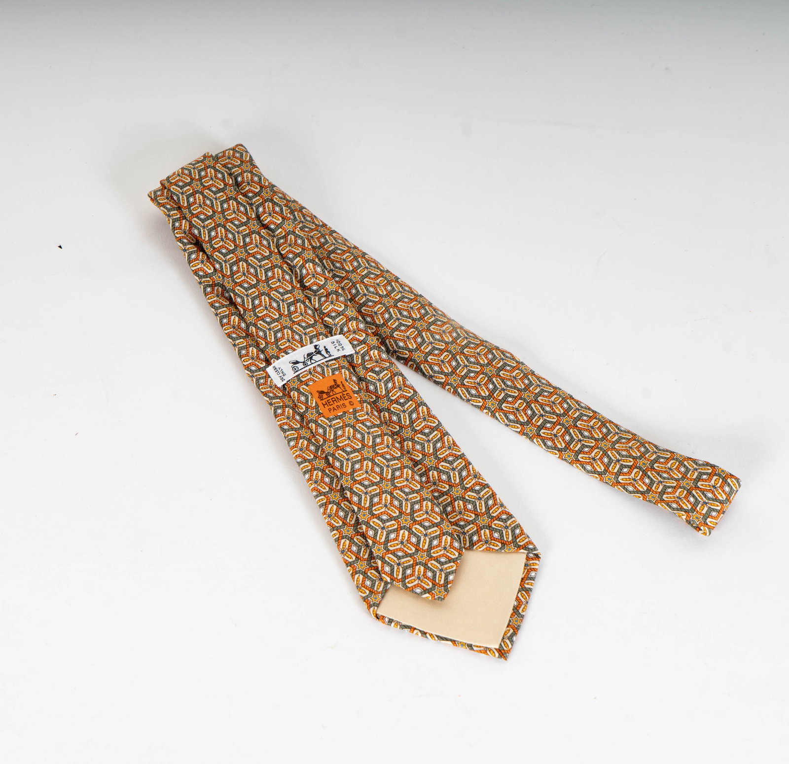 Hermes Silk Necktie - 2