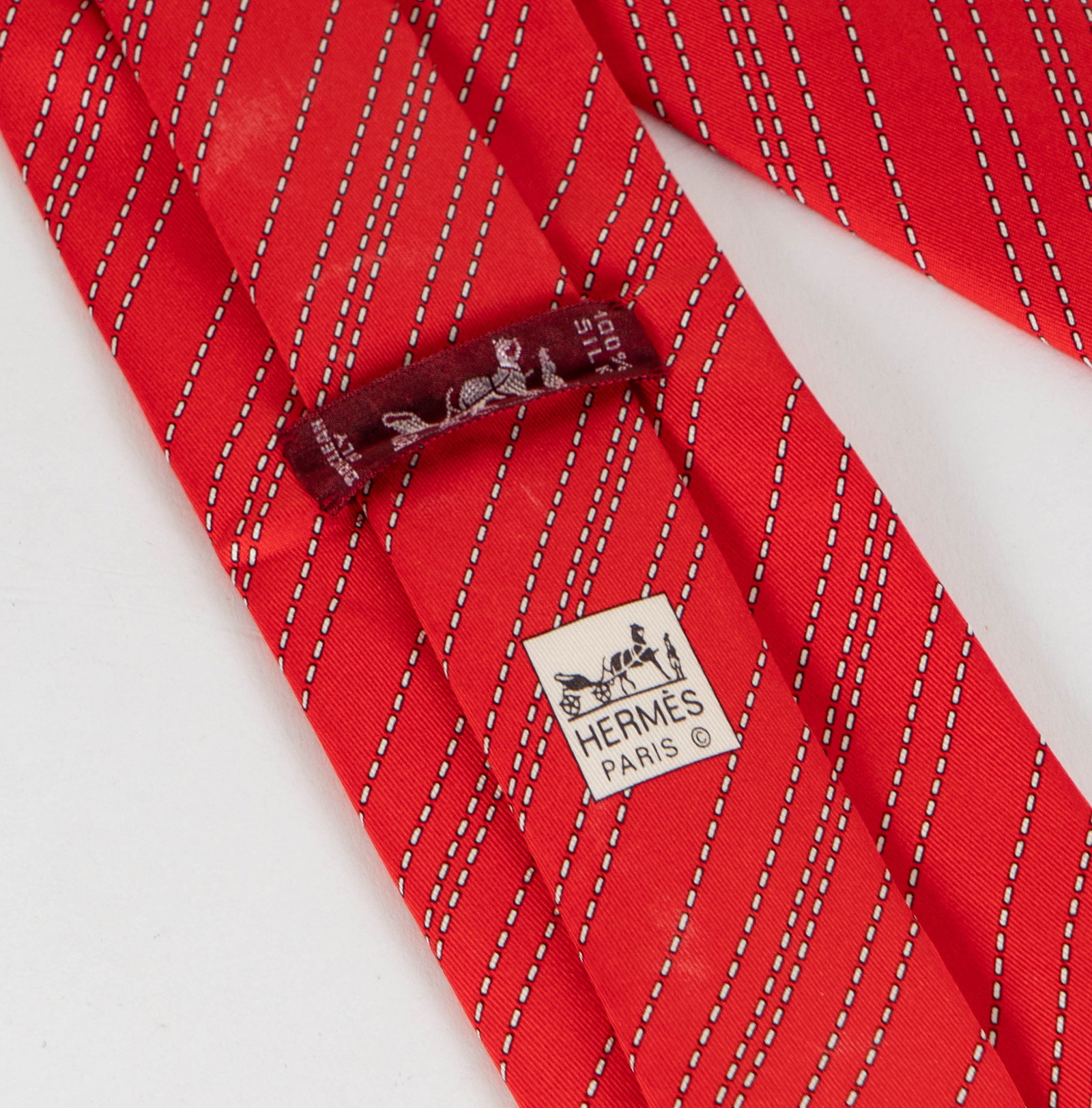 Hermes Silk Necktie - 3