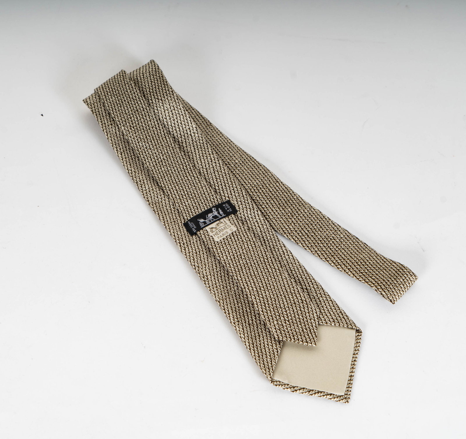 Hermes Silk Necktie - 2