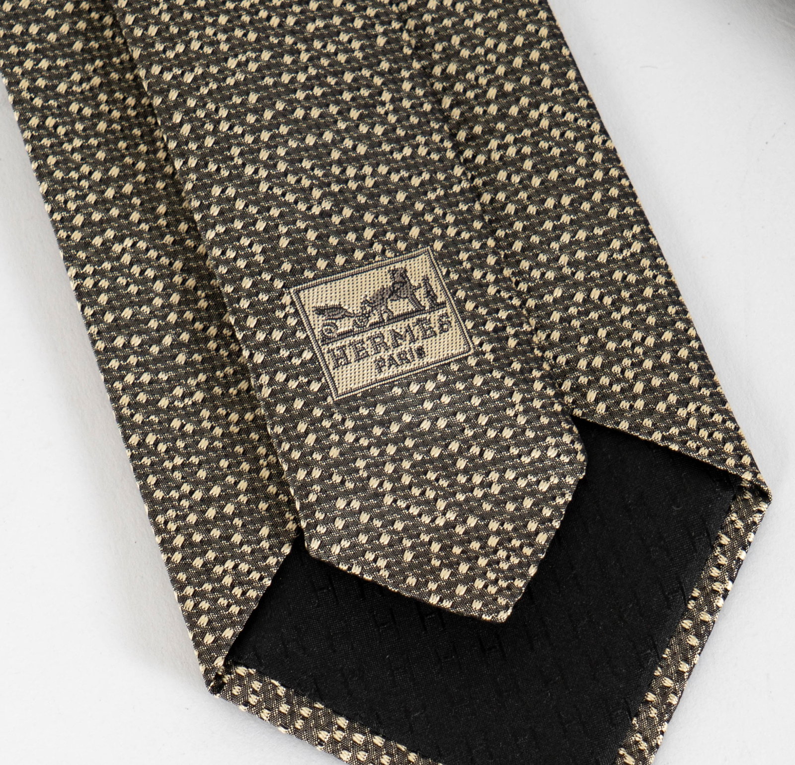 Hermes Silk Necktie - 4