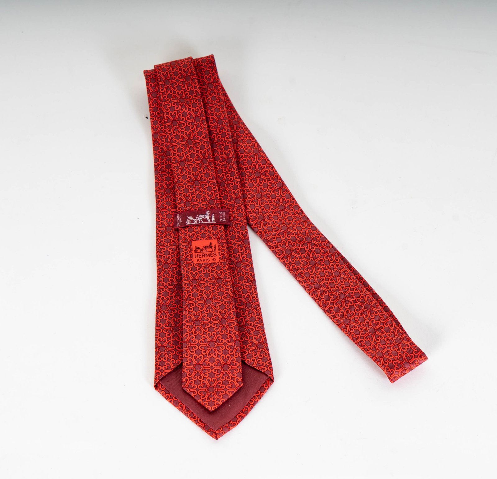 Hermes Silk Necktie - 2